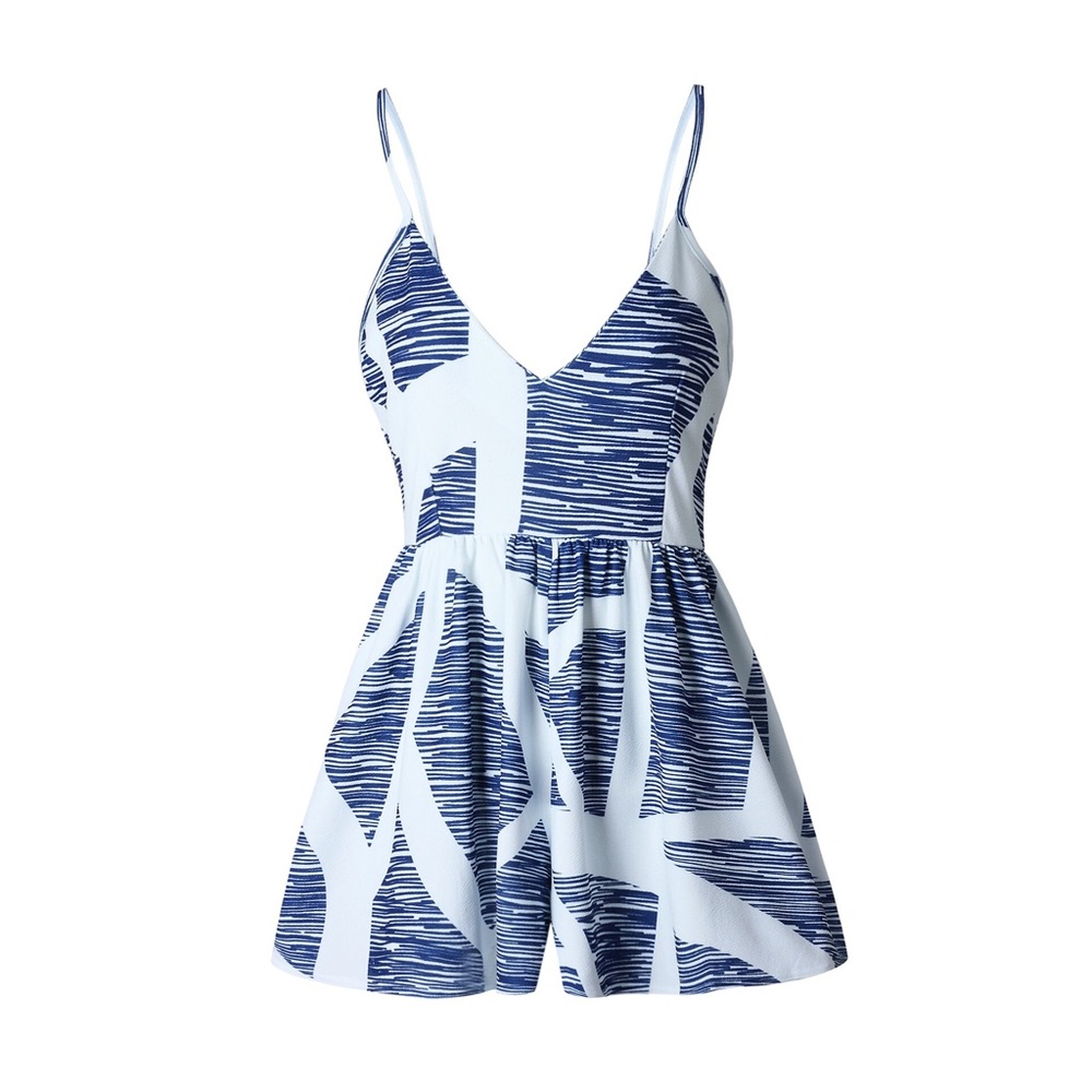 Blue/white jumper suite - Picture 3 of 6